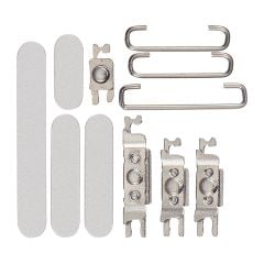 iPhone 17 Pro / 17 Pro Max Hard Buttons (Power / Volume / Switch) (Silver)