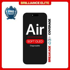Brilliance Elite iPhone Air LCD with Touch Black Soft OLED