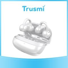 TRUSMI WS18-012 OWS Clip-On Wireless Earphone White