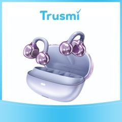 TRUSMI WS18-013 10W OWS Clip-On Wireless Earphone Purple