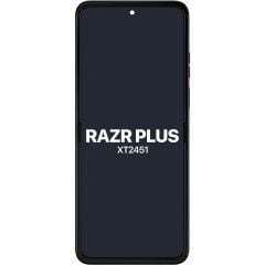 Motorola Razr Plus 2024 / Razr 50 Ultra (XT2451 / 2024) / Razr Plus 2025 (XT2557) Inner LCD with Touch + Frame (Midnight Blue)