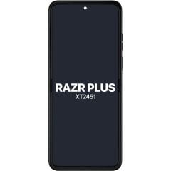 Motorola Razr Plus 2024 / Razr 50 Ultra (XT2451 / 2024) / Razr Plus 2025 (XT2557) Inner LCD with Touch + Frame (Hot Pink)