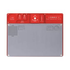 WL Aluminium Alloy Maintenance Platform 330mm x 198mm - Red