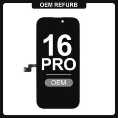 iPhone 16 Pro LCD with Touch Black (OEM Refurbished)