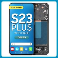 Samsung S23 Plus 5G LCD with Touch + Frame After Market OLED Green
