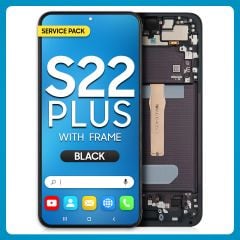 Samsung S22 Plus 5G LCD with Touch + Frame Black SERVICE PACK