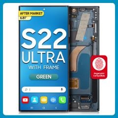 Samsung S22 Ultra 5G LCD with Touch + Frame After Market Green (BIG SIZE) 6.81'