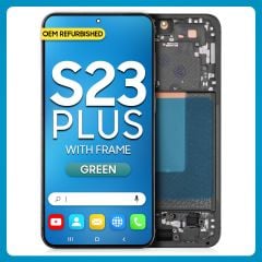 Samsung S23 Plus 5G LCD with Touch + Frame Green (Refurbished)