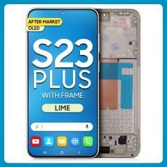 Samsung S23 Plus 5G LCD with Touch + Frame Lime (Refurbished)