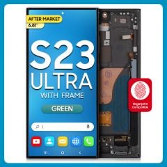 Samsung S23 Ultra 5G LCD with Touch + Frame After Market Green (BIG SIZE ) 6.81'