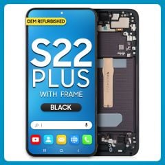Samsung S22 Plus 5G LCD with Touch + Frame Phantom Black (Refurbished OLED)