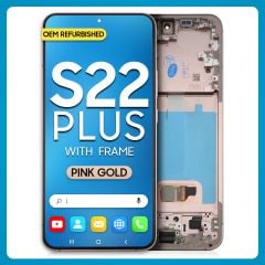 Samsung S22 Plus 5G LCD with Touch + Frame Pink (Refurbished OLED)
