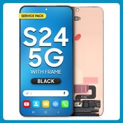 Samsung S24 5G LCD with Touch Black SERVICE PACK