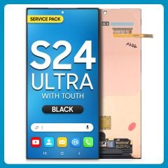 Samsung S24 Ultra 5G LCD with Touch Black SERVICE PACK