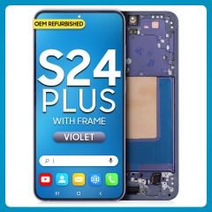Samsung S24 Plus LCD with Touch + Frame Violet (Refurbished)