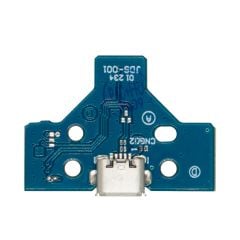 PlayStation 4 Controller (Version 1: JDS-001) USB Charging Port Board With 14-Pin Flex Cable