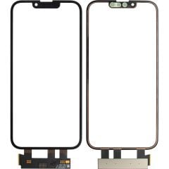 iPhone 13 Pro 4 In 1 With Frame Included (Front Glass + OCA + Short Touch + OCA Pre-Installed) (OCA Master)
