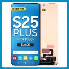 Samsung S25 Plus 5G LCD with Touch Black SERVICE PACK