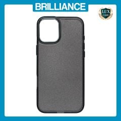 Brilliance LUX iPhone 16 Plus Bling Shiny TPU+PC Clear Case Transparent Glitter Black