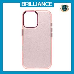 Brilliance LUX iPhone 16 Pro Max Bling Shiny TPU+PC Clear Case Transparent Glitter Pink