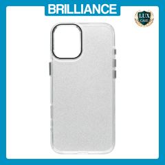 Brilliance LUX iPhone 16 Plus Bling Shiny TPU+PC Clear Case Transparent Glitter White