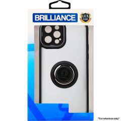 Brilliance LUX For iPhone 11 3D Electroplating with Ringstand Case Black