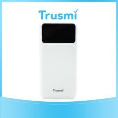 TRUSMI PB02-04 PD22.5W 20000mAh Power Bank with Digital Display USB & Type-C White