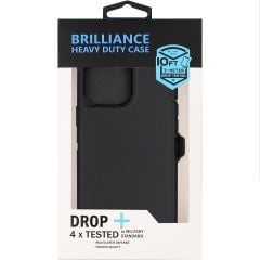 Brilliance HEAVY DUTY iPhone 15 Plus Pro Series Black Case