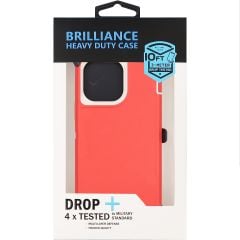 Brilliance HEAVY DUTY iPhone 14 Pro Max Pro Series Case Red