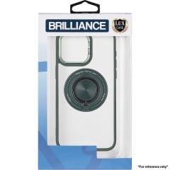 Brilliance LUX for Samsung S23 FE Magnetic holder case Green