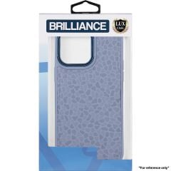 Brilliance LUX for Samsung S21 Pebble pattern case Blue