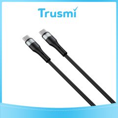 TRUSMI 100W Type C to Type C Black Cable (1M)