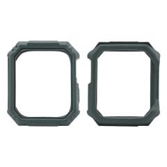 ABS Clear iwatch Case 45mm Green