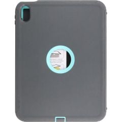 Brilliance LUX for IPad 10.2(2019-2021)/Ipad 10.5/Air3 10.5(2019) Dormant 3 generations case Gray+Sky Blue