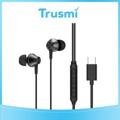 TRUSMI Wired Earphone Type C Black