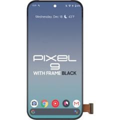 Google Pixel 9 LCD With Touch + Frame Black (Refurbished)