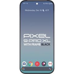 Google Pixel 9 Pro XL LCD With Touch + Frame Black (Refurbished)