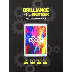 Brilliance Pro iPad Mini 1/2 Digitizer + Home Button White