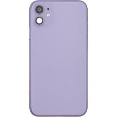 iPhone 11 Back Housing w/ Small Parts Purple NO LOGO