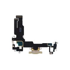 iPhone 15 Charging Port Flex Yellow Best Quality