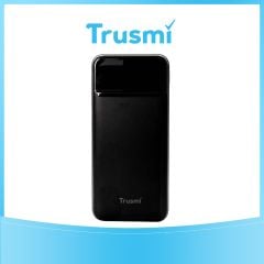 TRUSMI PB03-01 10000mAh 22.5W Power Bank with Digital Display Dual USB & Type-C – Black