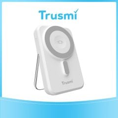TRUSMI PD22.5W Magnetic Watch Wireless Charger 3-in1 with C Cable White PB12-011 (10000mAh )
