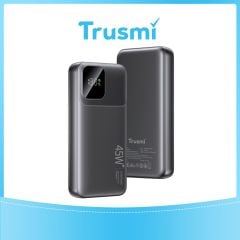 TRUSMI 45W Digital Display Power Bank Black  PB14-011 (20000mAh)