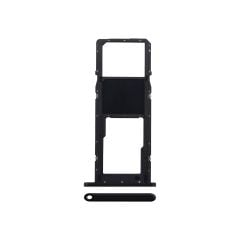 Samsung A02S Sim Tray Black Single