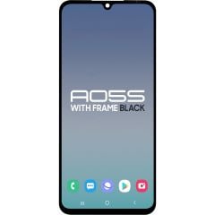 Samsung A05s (A057/2023) LCD With Touch + Frame Black Incell