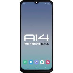 Samsung A14 5G 2022 A146 LCD With Touch + Frame Black Incell