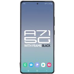 Samsung A71 5G A716  LCD With Touch + Frame Black (Refurbished) (Non-Verizon)