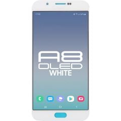 Samsung A8 2015 LCD with Touch White (Refurbished)