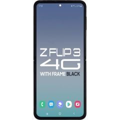 Samsung Z Flip 3 5G LCD With Touch + Frame Black Service Pack