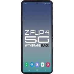 Samsung Z Flip 4 5G LCD With Touch + Frame Black Service Pack